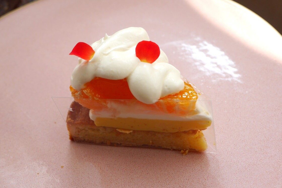 みかんとクリームチーズのタルト